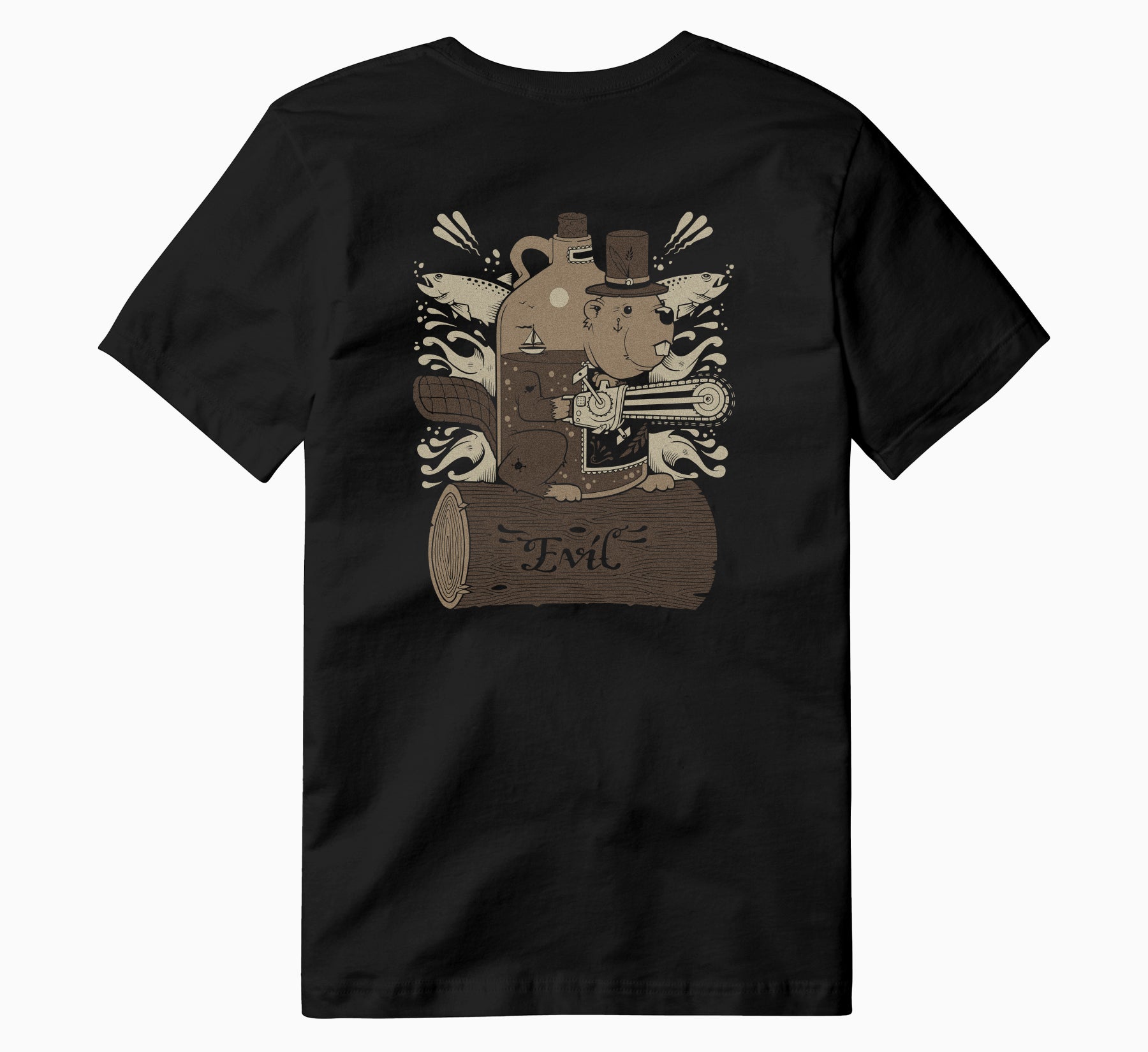Buzzed Beaver Tee – Evil Bikes USA