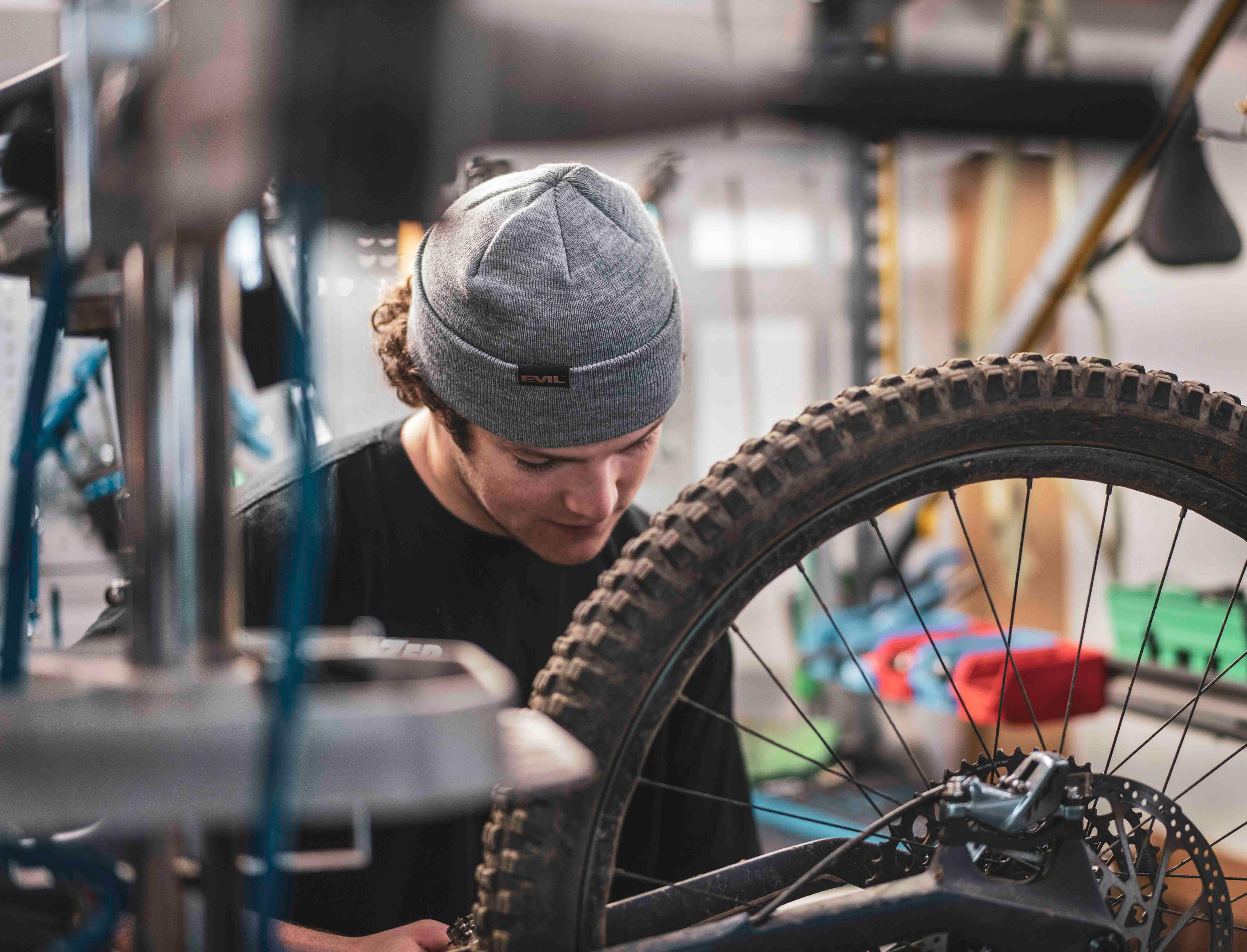 Mountain discount bike beanie