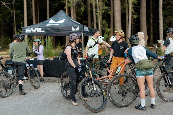Ladies Group Mountain Bike Ride